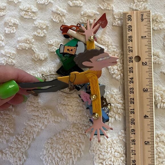 Rossi for Silvestri Dad Father Man Daddy Charm Metal Vintage - Picture 8 of 11